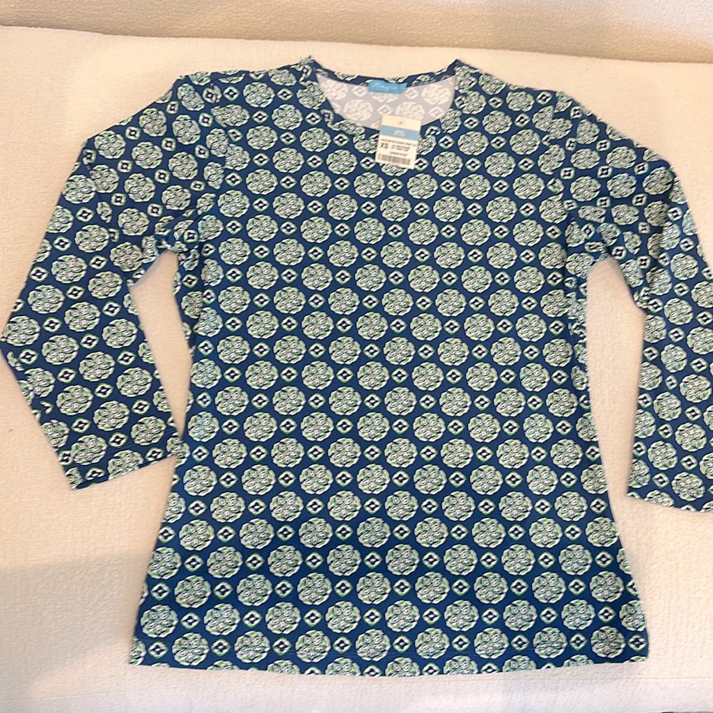 Nwt J Mclaughlin Exceptional Xs. Famous Easy/Care, Super Looking Catalina Fabric